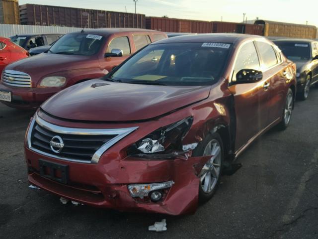 1N4AL3AP7FC150404 - 2015 NISSAN ALTIMA 2.5 RED photo 2