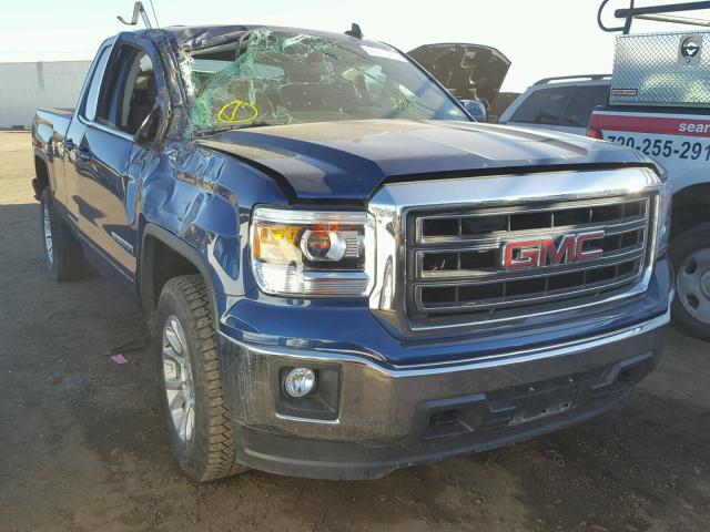 1GTV2UEC3FZ256910 - 2015 GMC SIERRA K15 BLUE photo 1