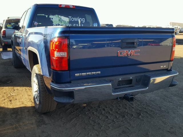 1GTV2UEC3FZ256910 - 2015 GMC SIERRA K15 BLUE photo 3