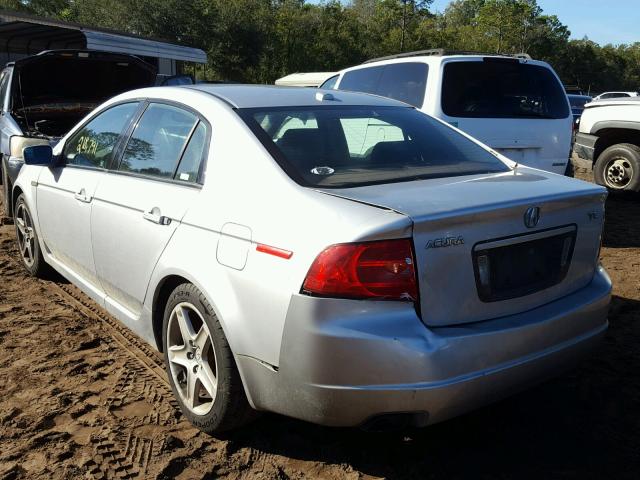 19UUA66266A055714 - 2006 ACURA 3.2TL SILVER photo 3