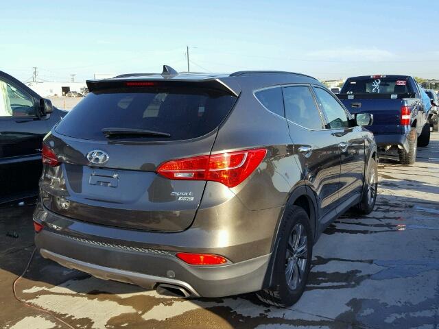 5XYZUDLB6DG051244 - 2013 HYUNDAI SANTA FE S CHARCOAL photo 4