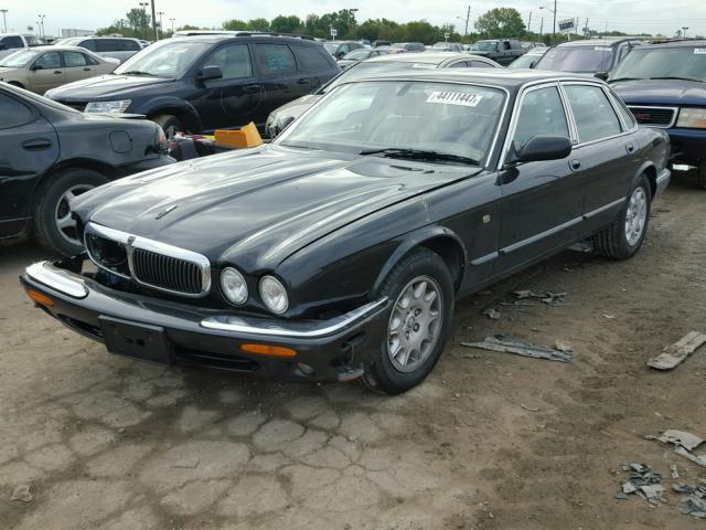 SAJDA14C31LF34798 - 2001 JAGUAR XJ8 BLACK photo 2