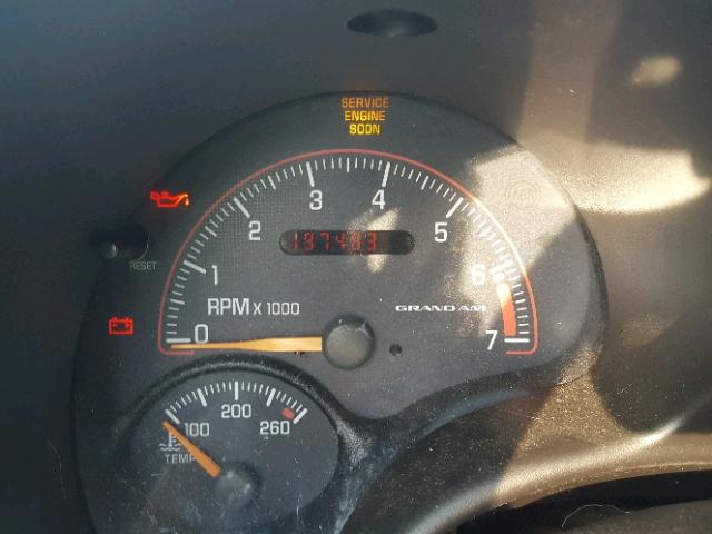 1G2NE52F83C320437 - 2003 PONTIAC GRAND AM S Qara foto 8