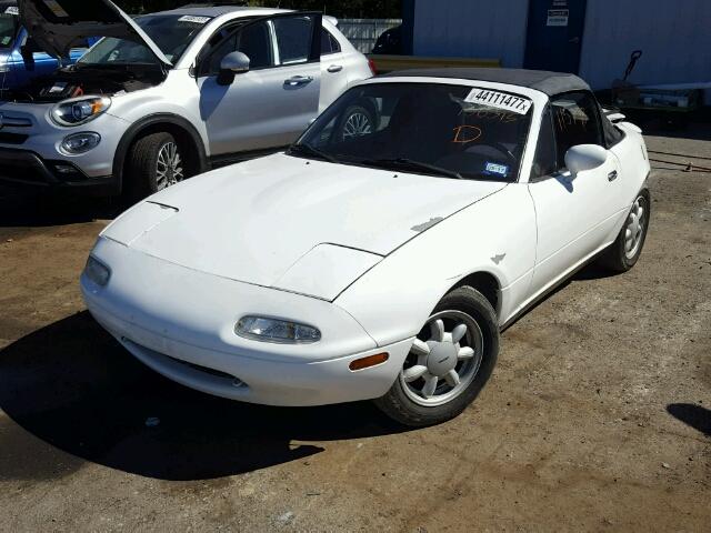 JM1NA3519L0158315 - 1990 MAZDA MX-5 MIATA WHITE photo 2