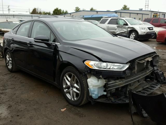 3FA6P0HRXDR101079 - 2013 FORD FUSION SE BLACK photo 1