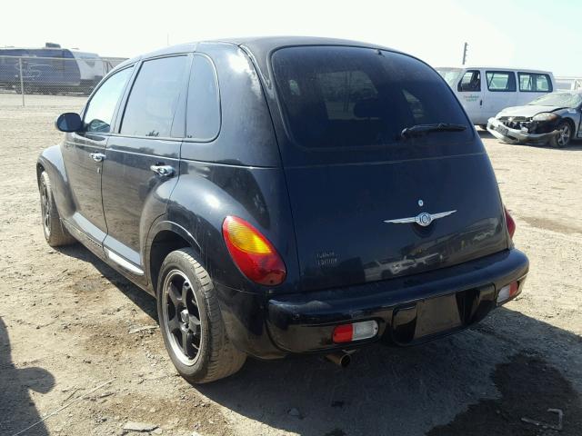 3C4FY58B33T621102 - 2003 CHRYSLER PT CRUISER BLACK photo 3