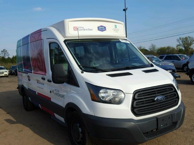 1FBZX2CM9FKA25073 - 2015 FORD TRANSIT T- WHITE photo 1