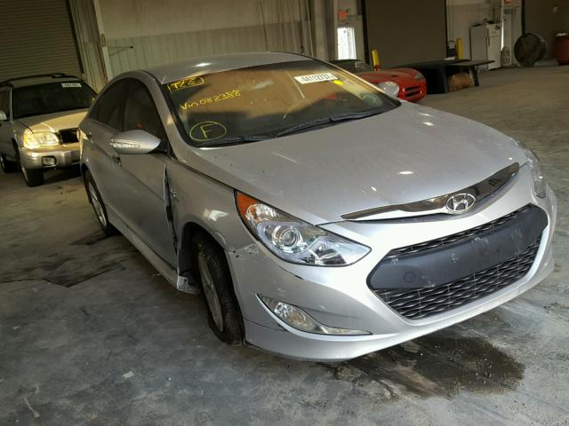 KMHEC4A47DA082388 - 2013 HYUNDAI SONATA HYB SILVER photo 1