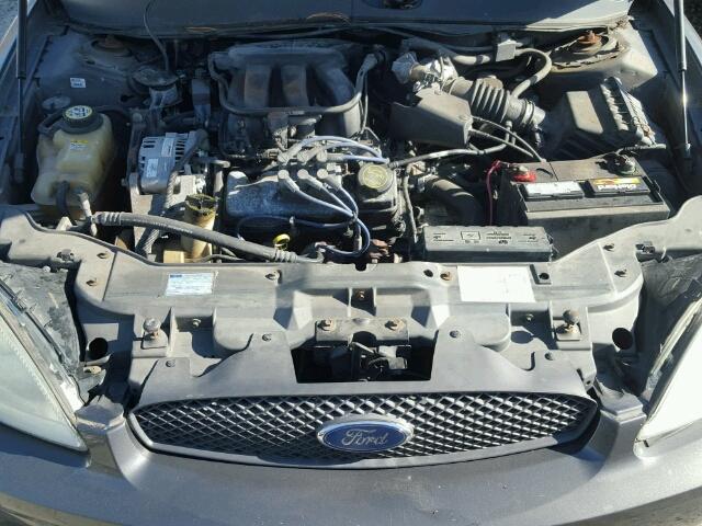 1FAFP52204A203350 - 2004 FORD TAURUS LX GRAY photo 7