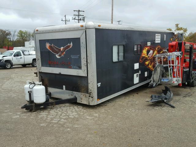 4X4TWPD218B009929 - 2008 WILDWOOD TRAILER BLACK photo 2