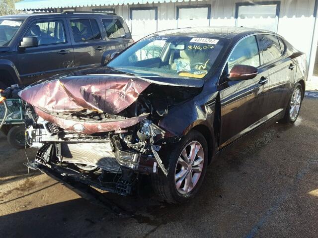 5XXGN4A79DG243085 - 2013 KIA OPTIMA EX BURGUNDY photo 2