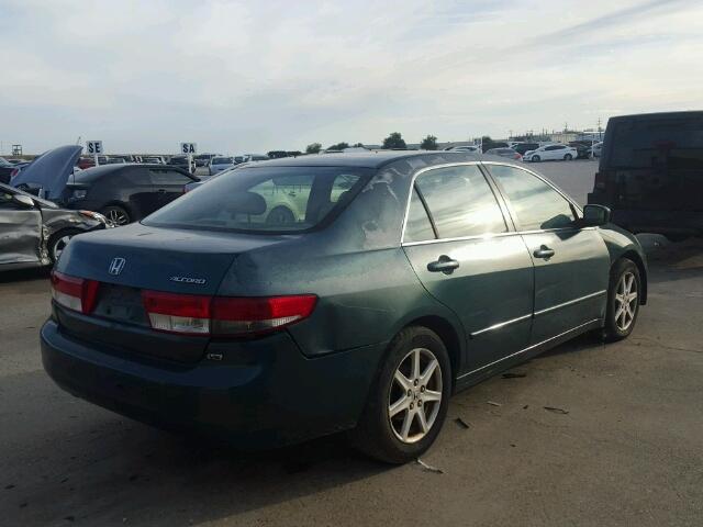 1HGCM665X3A043591 - 2003 HONDA ACCORD EX 绿色 照片 4