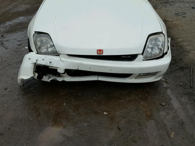 JHMBB6249XC007994 - 1999 HONDA PRELUDE WHITE photo 9