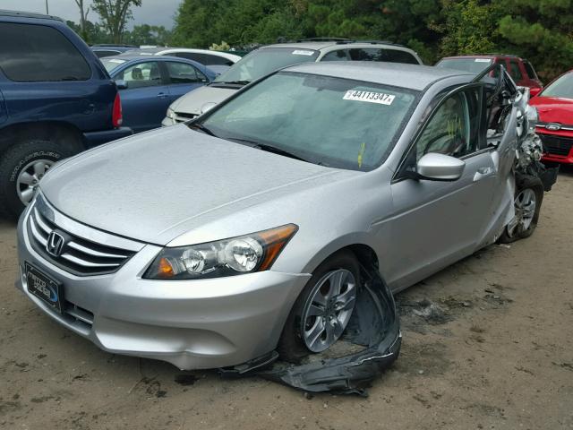 1HGCP2F69CA181650 - 2012 HONDA ACCORD SE SILVER photo 2