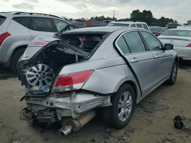 1HGCP2F69CA181650 - 2012 HONDA ACCORD SE SILVER photo 4