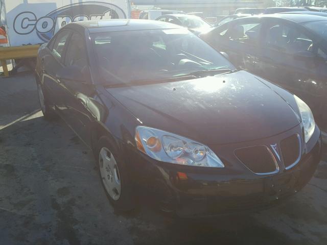 1G2ZF55B464269525 - 2006 PONTIAC G6 BLACK photo 1