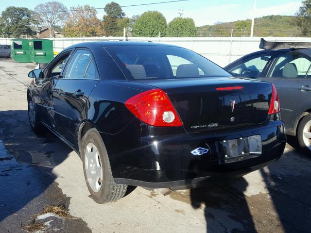 1G2ZF55B464269525 - 2006 PONTIAC G6 BLACK photo 3