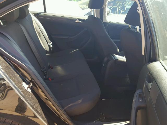 3VW1K7AJ4EM434647 - 2014 VOLKSWAGEN JETTA BASE BLACK photo 6