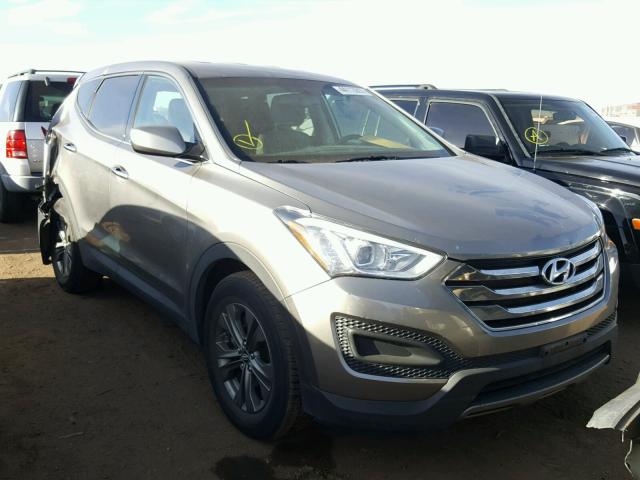 5XYZTDLB5EG177017 - 2014 HYUNDAI SANTA FE S SILVER photo 1