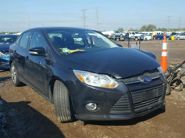 1FADP3F26DL250263 - 2013 FORD FOCUS SE BLACK photo 1