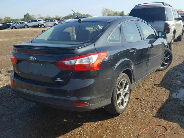 1FADP3F26DL250263 - 2013 FORD FOCUS SE BLACK photo 4