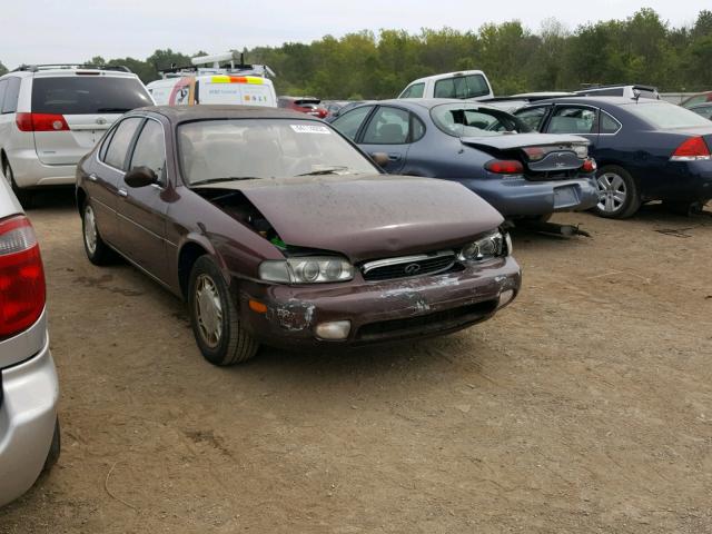 JNKAY21D1TM302354 - 1996 INFINITI J30 MAROON photo 1