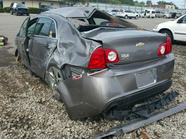 1G1ZC5EB5AF101340 - 2010 CHEVROLET MALIBU 1LT CHARCOAL photo 3