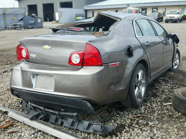 1G1ZC5EB5AF101340 - 2010 CHEVROLET MALIBU 1LT CHARCOAL photo 4