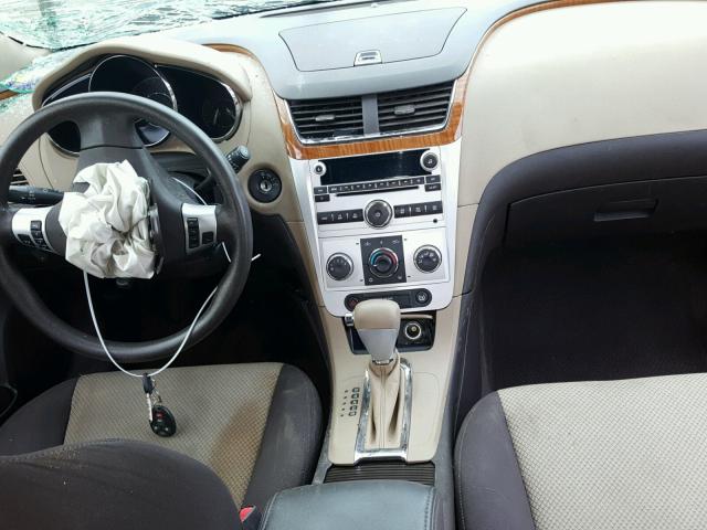 1G1ZC5EB5AF101340 - 2010 CHEVROLET MALIBU 1LT CHARCOAL photo 9