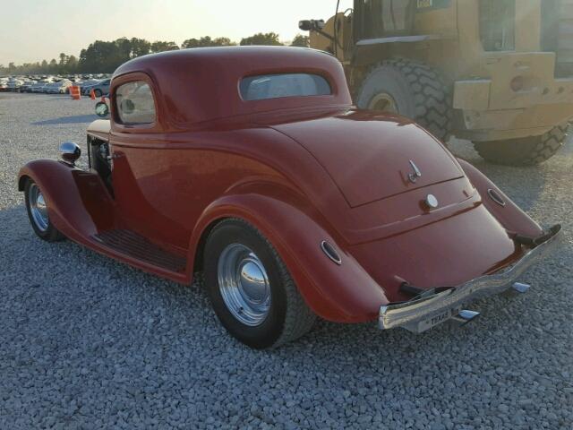 1848166434 - 1934 FORD COUPE RED photo 3