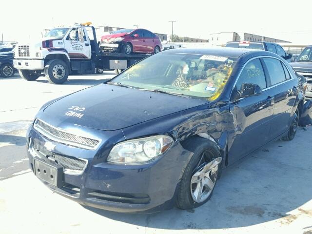 1G1ZB5E11BF258813 - 2011 CHEVROLET MALIBU LS BLUE photo 2