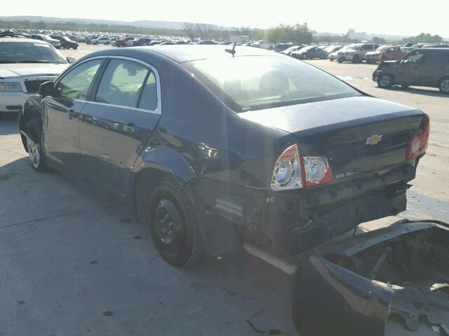 1G1ZB5E11BF258813 - 2011 CHEVROLET MALIBU LS BLUE photo 3