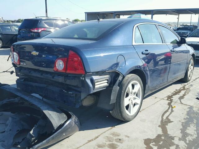 1G1ZB5E11BF258813 - 2011 CHEVROLET MALIBU LS BLUE photo 4