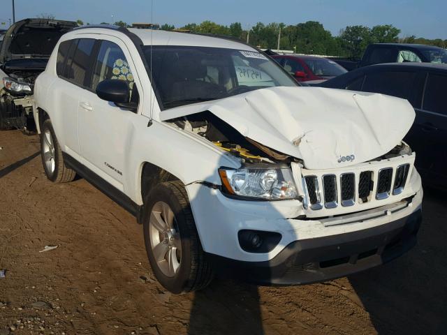 1J4NT1FB2BD260658 - 2011 JEEP COMPASS SP WHITE photo 1