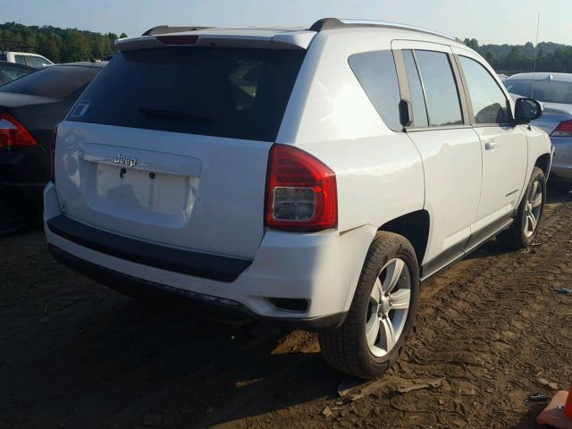1J4NT1FB2BD260658 - 2011 JEEP COMPASS SP WHITE photo 4