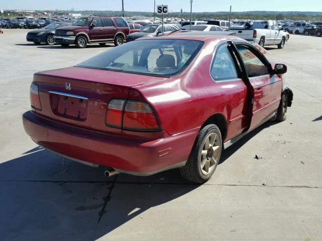 1HGCD7204VA018429 - 1997 HONDA ACCORD SE RED photo 4