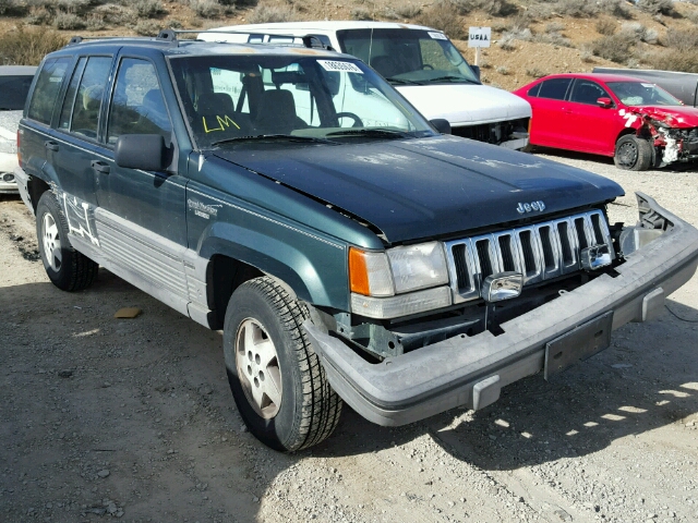 1J4GZ58S5RC276798 - 1994 JEEP GRAND CHER GREEN photo 1