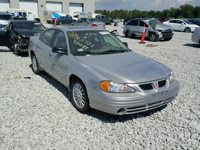 1G2NE52E3XM881734 - 1999 PONTIAC GRAND AM S ნაცრისფერი ფოტო 1