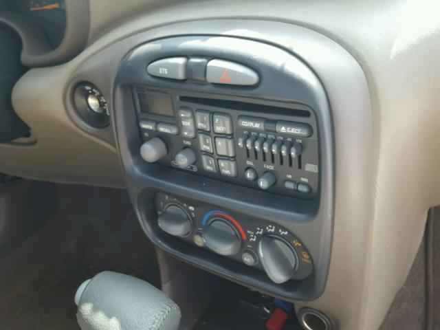 1G2NE52E3XM881734 - 1999 PONTIAC GRAND AM S ნაცრისფერი ფოტო 9