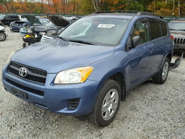 JTMBF33V995003303 - 2009 TOYOTA RAV4 BLUE photo 2