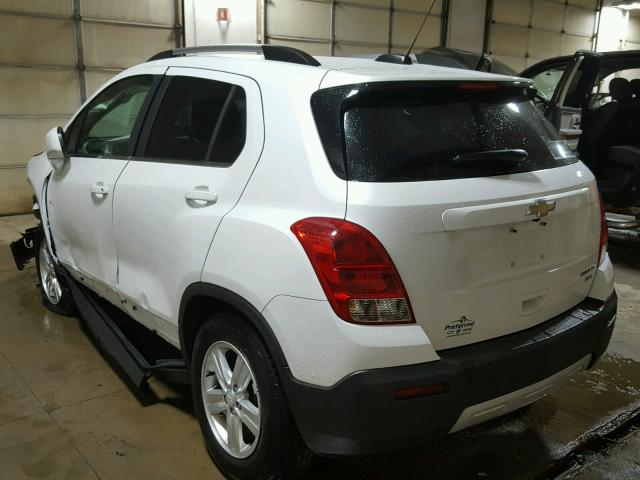 KL7CJPSB9GB546048 - 2016 CHEVROLET TRAX WHITE photo 3