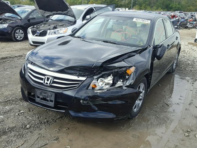 1HGCP2F64BA078473 - 2011 HONDA ACCORD SE BLACK photo 2