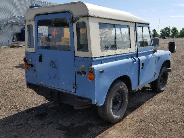 24437736G - 1970 LAND ROVER 88 SER IIA BLUE photo 4