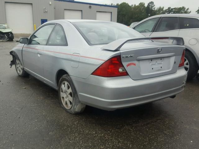 1HGEM22953L042184 - 2003 HONDA CIVIC EX 银色 照片 3