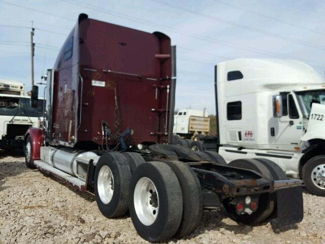 1FUJCRCK47PX41162 - 2007 FREIGHTLINER CONVENTION BURGUNDY photo 3