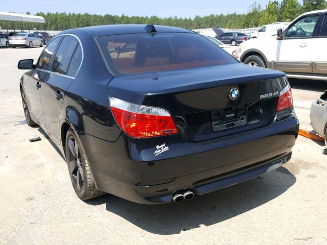 WBANF335X7CS40711 - 2007 BMW 525 XI BLACK photo 3