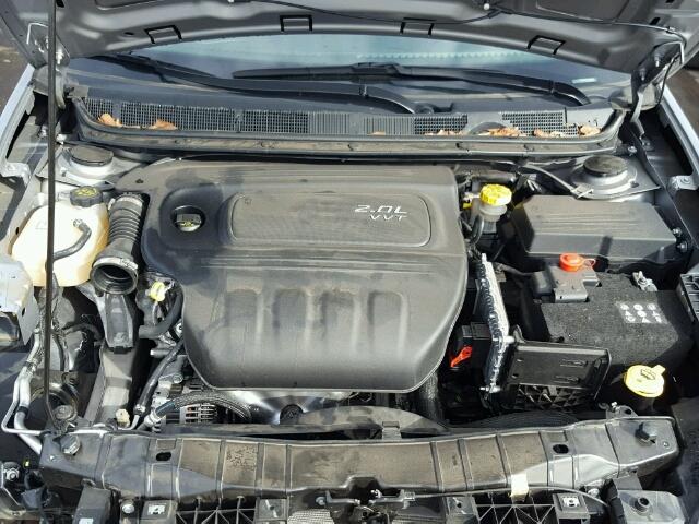 1C3CDFAA3FD391663 - 2015 DODGE DART SE GRAY photo 7