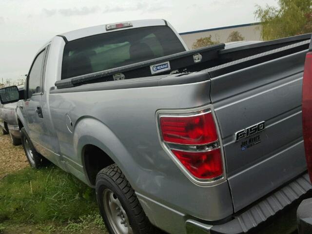 1FTMF1CM8BFB97665 - 2011 FORD F150 SILVER photo 3