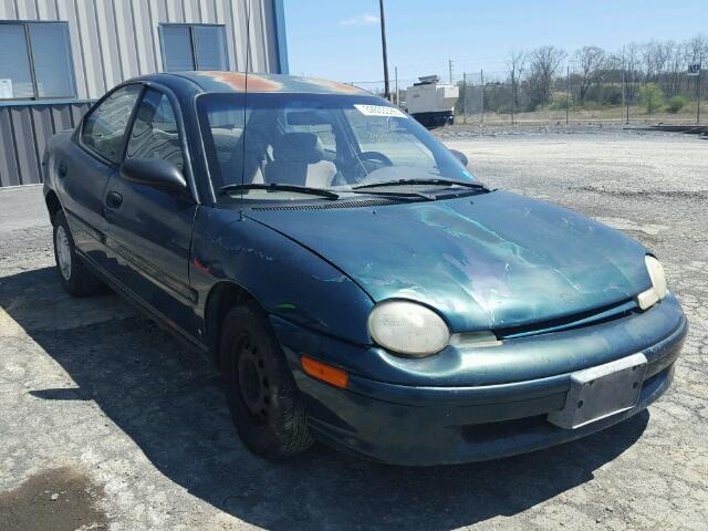 3B3ES47C2ST345996 - 1995 DODGE NEON HIGHL GREEN photo 1