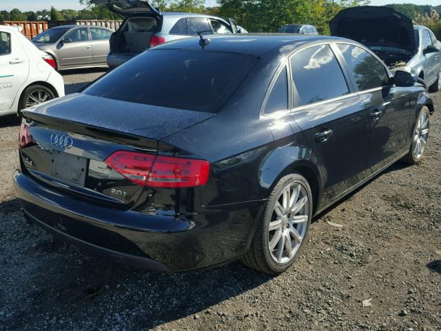 WAUAFAFL8BN007047 - 2011 AUDI A4 PREMIUM BLACK photo 4